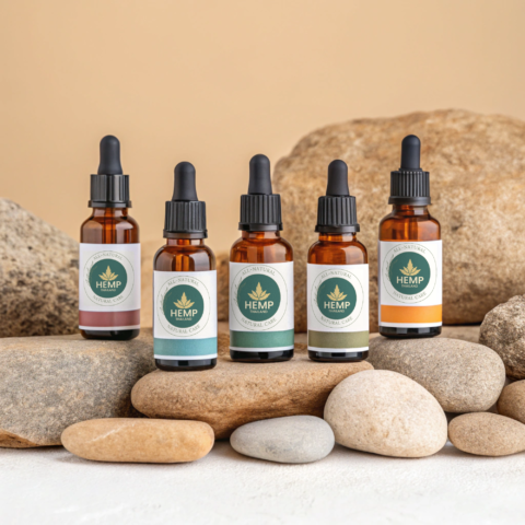 5 Cbd Oil Gift Set